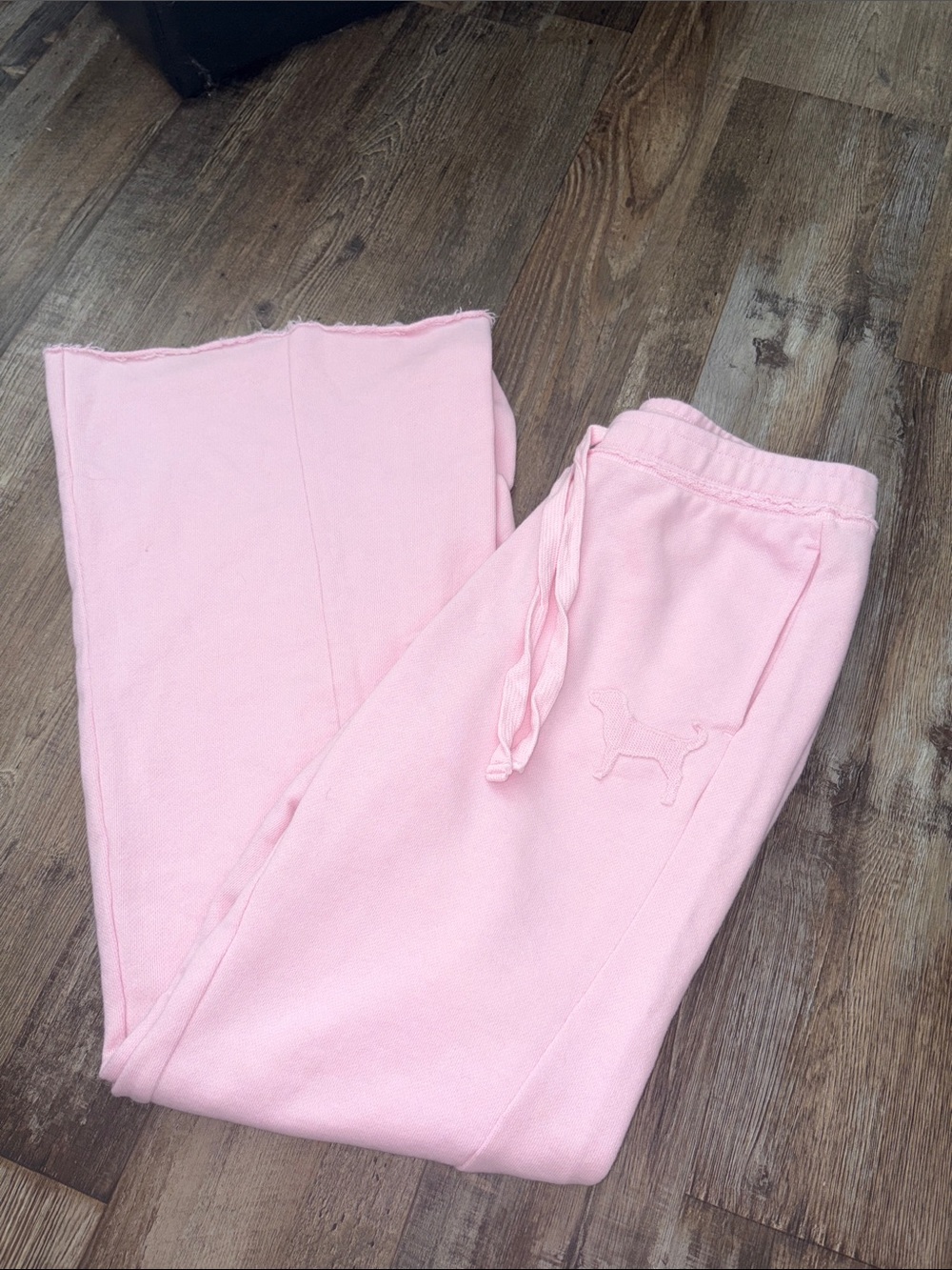 PINK Victoria's Secret Light Pink Drawstring Sweatpants